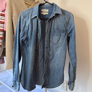 Madewell Light Blue Denim Jacket